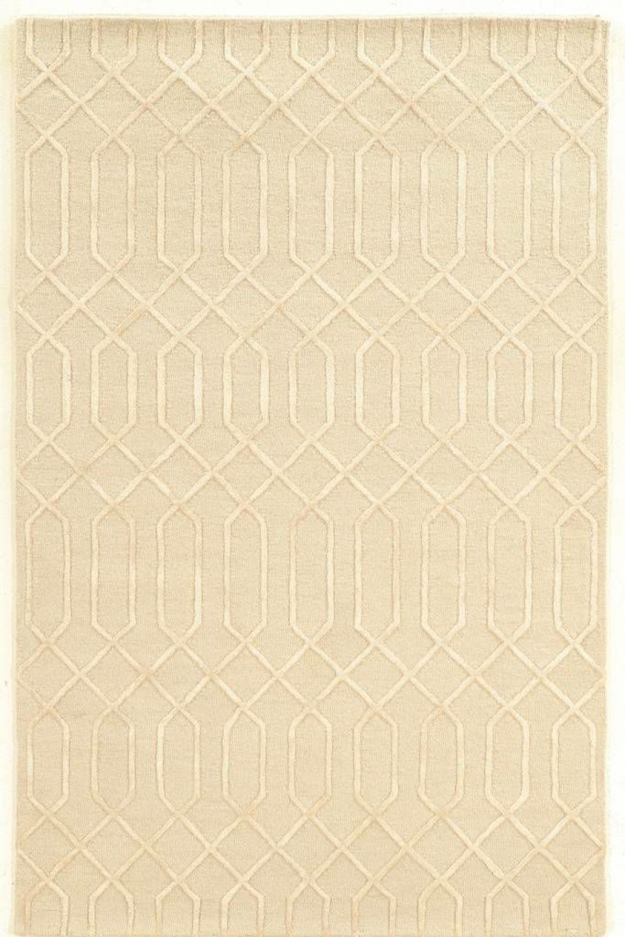 Rugs * | Online Store Aspire Wool Clara Ivory 2 3 Linon Home Decor Rugae1323