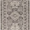 Rugs * | Fashion Vintage Hamadan Grey & Charcoal 2 3 Linon Home Decor Rugvt0423