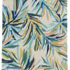 Rugs * | High Quality Trio Pike Ivory & Green 2 3 Linon Home Decor Rugta58923