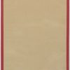 Rugs * | Best Sellers Faux Sisal Natural & Red 7 9 Linon Home Decor Rugfs010379