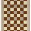 Rugs * | Quick Delivery Capri Buffalocheck Beige & Cream 6.5 9.3 Linon Home Decor Rugbc10871